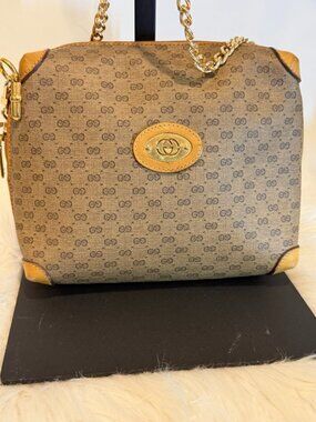 Vintage Gucci Micro GG Supreme Crossbody Bag